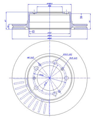 Brake Disc (142.1051)