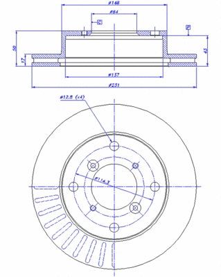 Brake Disc (142.965)