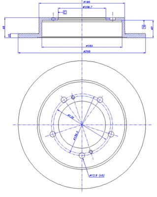 Brake Disc (142.1632)
