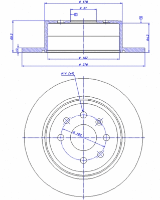 Brake Disc (142.493)