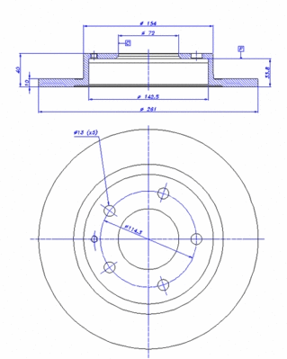 Brake Disc (142.866)