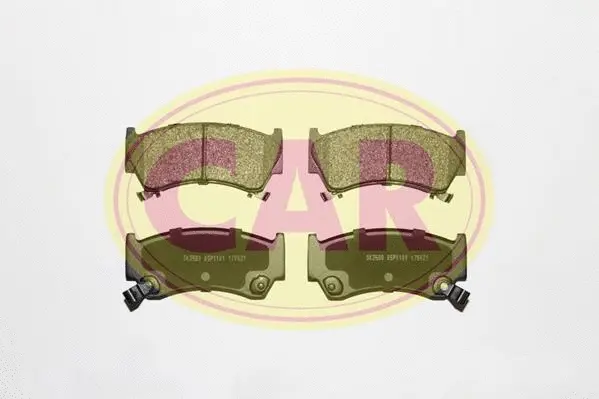 Brake Pad Set, disc brake (PNT1011)