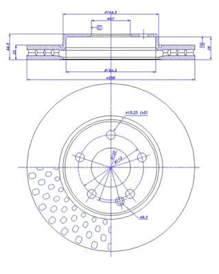 Brake Disc (142.1168)