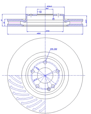 Brake Disc (142.1782)
