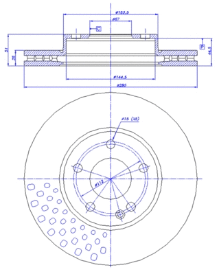 Brake Disc (142.1761)