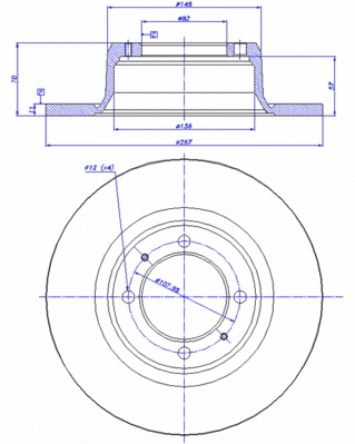 Brake Disc (142.019)