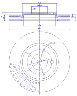 Brake Disc (142.346)