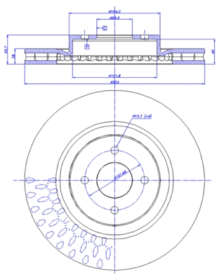 Brake Disc (142.1047)