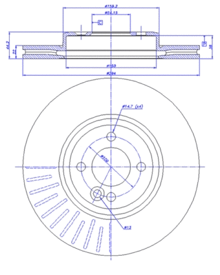 Brake Disc (142.1338)
