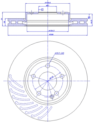 Brake Disc (142.1753)