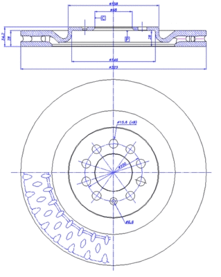 Brake Disc (142.1235)