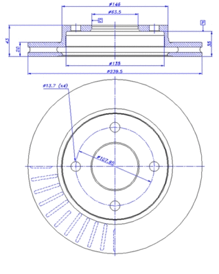 Brake Disc (142.266)