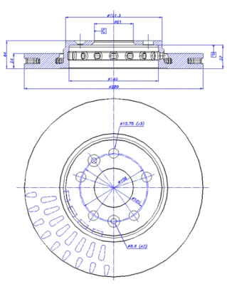 Brake Disc (142.1497)