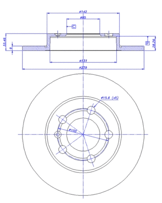 Brake Disc (142.290)