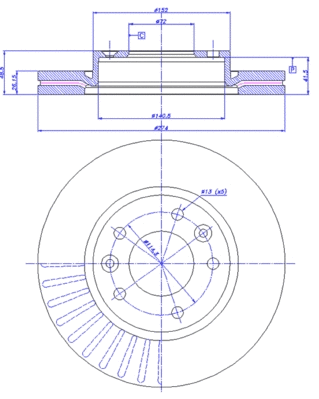 Brake Disc (142.064)