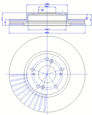 Brake Disc (142.1186)
