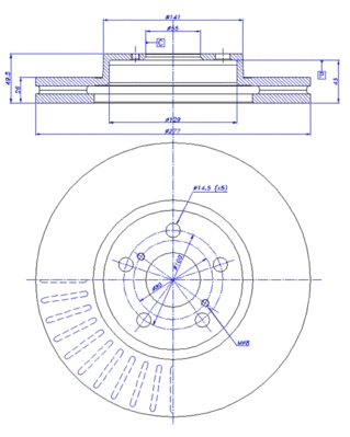 Brake Disc (142.1137)