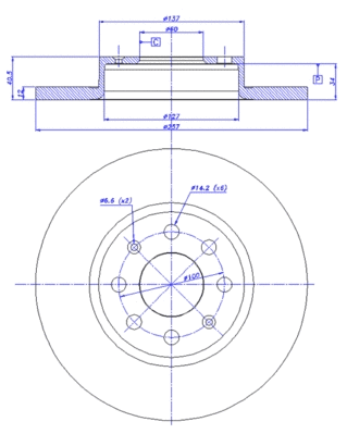 Brake Disc (142.1412)