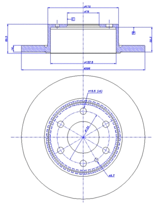 Brake Disc (142.1458)