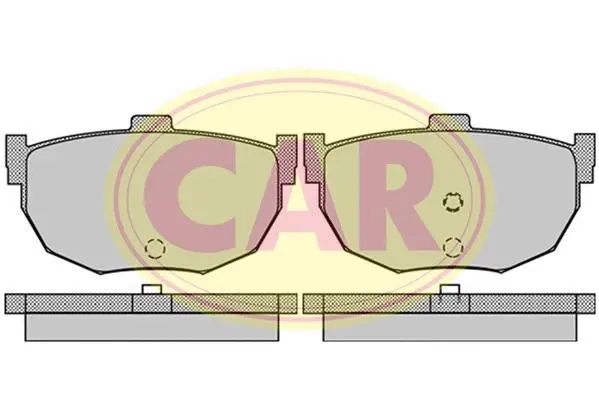 Brake Pad Set, disc brake (PNT069)