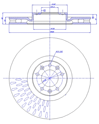 Brake Disc (142.1600)