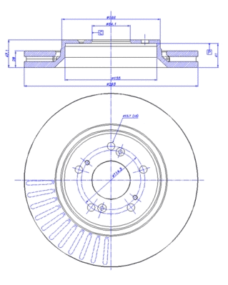 Brake Disc (142.1535)