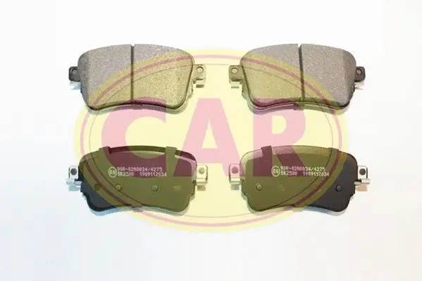 Brake Pad Set, disc brake (PNT4302)
