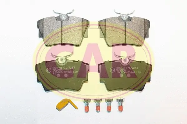 Brake Pad Set, disc brake (PNT649K)