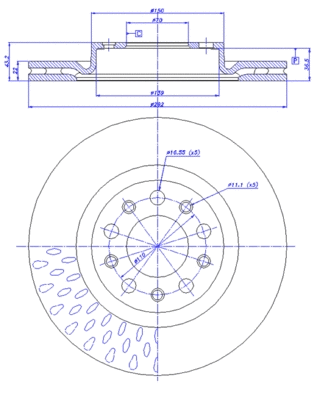 Brake Disc (142.1228)