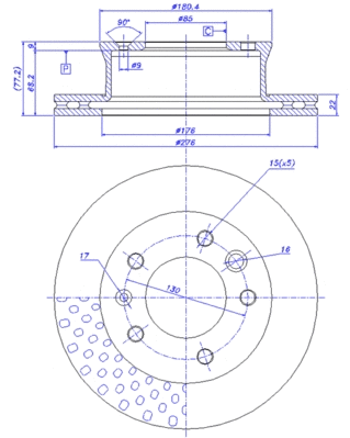 Brake Disc (142.432)