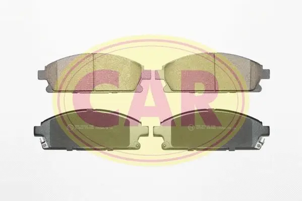 Brake Pad Set, disc brake (PNT648)