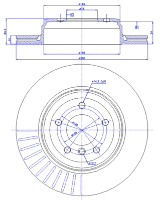 Brake Disc (142.1067)