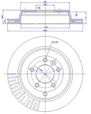 Brake Disc (142.1393)