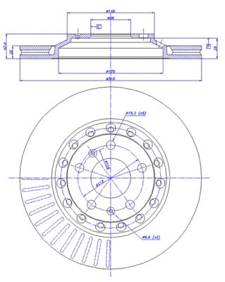 Brake Disc (142.1044)