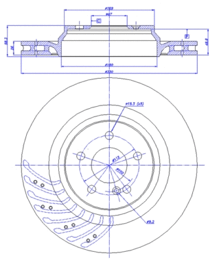 Brake Disc (142.1105)