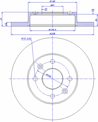 Brake Disc (142.568)