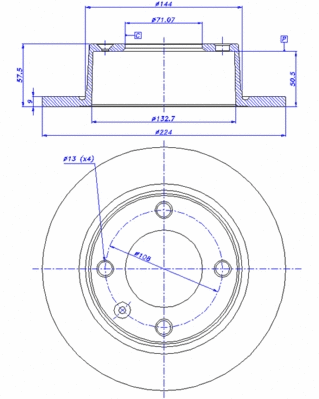 Brake Disc (142.139)