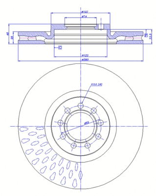 Brake Disc (142.1456)
