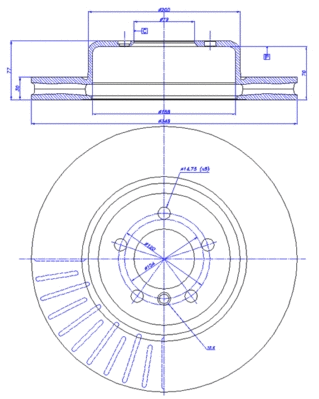 Brake Disc (142.1069)
