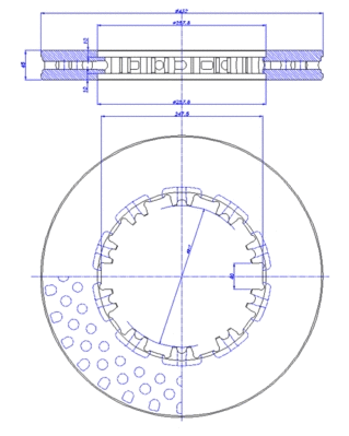 Brake Disc (150.045)