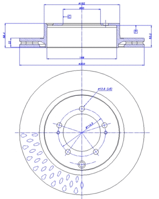 Brake Disc (142.1010)