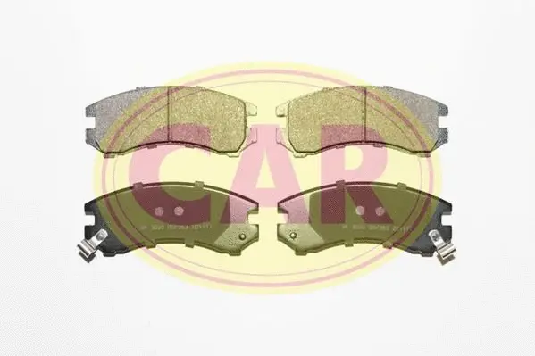 Brake Pad Set, disc brake (PNT363)