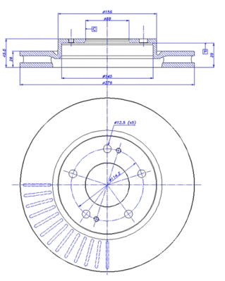 Brake Disc (142.1274)