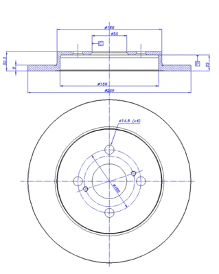 Brake Disc (142.1301)