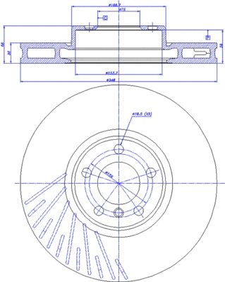 Brake Disc (142.1589)