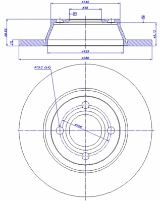 Brake Disc (142.736)