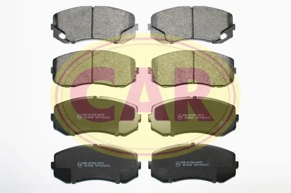 Brake Pad Set, disc brake (PNT3161)