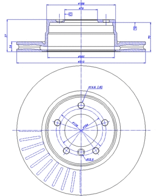 Brake Disc (142.1066)