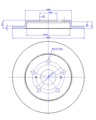 Brake Disc (142.1539)