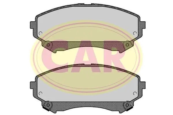 Brake Pad Set, disc brake (PNT8771)